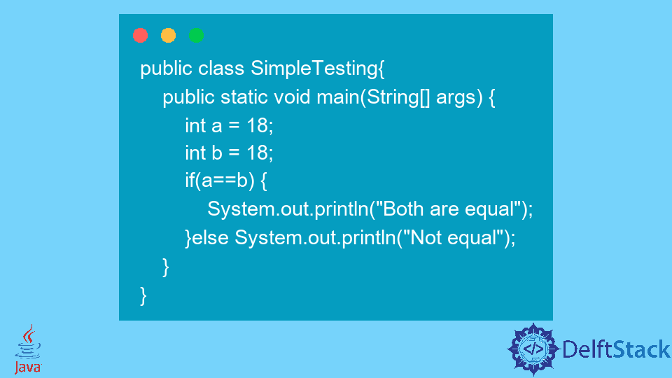 compare-two-integers-in-java-delft-stack